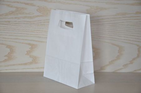 18 x 9 x 25 cm  PUNGI CU MANER DECUPAT, DIMENSIUNE MARE
