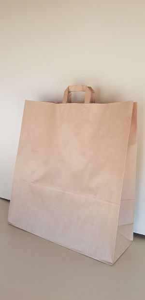 45 x 17 x 48 cm SACOSA  KRAFT CU BANDA