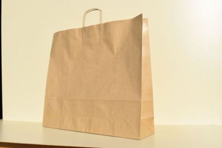 54 x 14 x 49 cm, sacosa kraft natur 