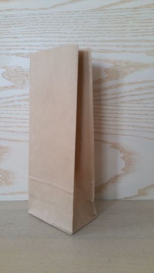 8 x 5 x 24 cm PUNGA HARTIE NATUR PENTRU 500 gr