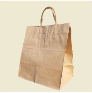 26 x 17 x 28 cm PUNGA CATERING CU MANER RASUCIT DE HARTIE