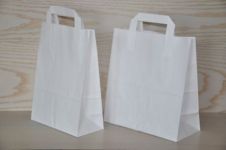 18 X 9 x 25 cm PUNGI CU MANER EXTERIOR, DIMENSIUNE MICA