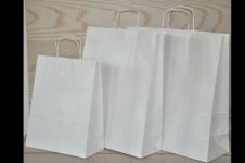 32 x 12 x 41 cm PUNGI KRAFT ALBIT, DIMENSIUNE MEDIE